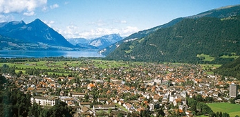 Aerial View of Interlaken