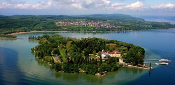 Aerial View of Mainau Island